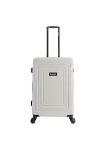 DISCOVERY Koffer "Coast", weiß, casual, Koffer, aus robustem ABS-Material