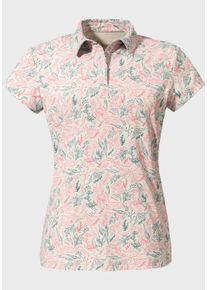Schöffel SCHÖFFEL Damen Poloshirt "Polo Shirt Sternplatte L", grün, sportlich, Gr. 40, Oberstoff : 90% Nylon 10% Elasthan, Shirts