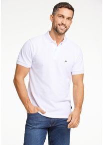 LINDBERGH Herren Poloshirt "LINDBERGH Poloshirt", weiß, Gr. XL, Oberstoff: 100% Baumwolle, Shirts