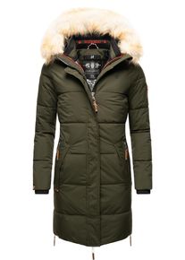 Navahoo Damen Wintermantel "Halina", grün, modisch, Gr. S, Oberstoff: 100% Polyester, Futter: 100% Polyester, Wattierung: 100% Polyester,