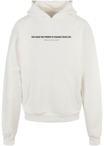 Merchcode Herren Kapuzensweatshirt "Merchcode Herren WD - Believe In Yourself Ultra Heavy Hoody", weiß, Gr. L, bedruckt, 100% Baumwolle, Sweatshirts