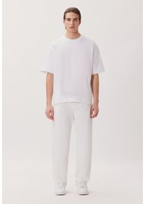 Herren T-Shirt "Studio", weiß, Gr. M, STUDIO SEIDENSTICKER, unifarben, 100% Baumwolle, Shirts, 1/2 Rundhals Uni