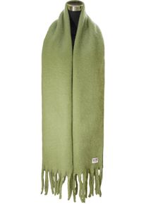 Chillouts Damen XXL-Schal "Govinda Scarf", grün, klassisch,modisch, unifarben, Kunstfaser, Modetücher, mit eleganten Fransen