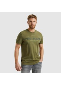 PME-Legend PME LEGEND Herren T-Shirt, grün, casual, Gr. XXXL, bedruckt, Single Jersey, Obermaterial: 100% Baumwolle, Shirts, mit Logoprint