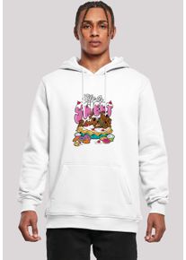 F4NT4STIC Herren Sweatshirt "Scooby Doo Life Is Sweet", weiß, casual, Gr. XXXL, Obermaterial: 65% Baumwolle, 35% Polyester, Sweatshirts,