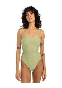 Billabong Damen Badeanzug "Tanlines", grün, Gr. M, Recycling-Polyester, Badeanzüge