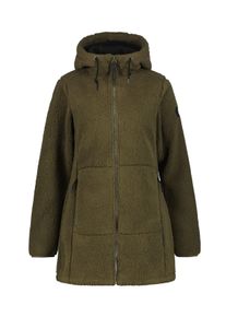 Icepeak Damen Fleecejacke "D SOFTSHELLBLOUSON MADEIRA", grün, sportlich, Gr. L, Obermaterial: 100% Polyester, Jacken
