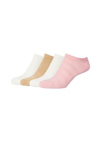 s.Oliver Damen Sneakersocken "Sneakersocken 4er Pack", Gr. 35almond blossom, 70% Baumwolle 28% Polyester 2% Elasthan, uni, Socken