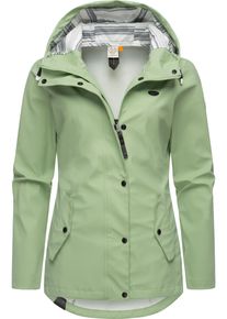 Ragwear Damen Regenjacke "YM-Marge", grün, casual, Gr. XXXL, Obermaterial: 100% Polyester; Innenfutter: 100% Polyester, Jacken, stylische