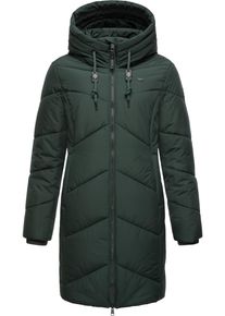 Ragwear Damen Steppmantel "Novista", grün, modisch, Gr. XXXL, Obermaterial: 100% Polyester, Futter: 100% Polyester, Wattierung: 100% Polyester,