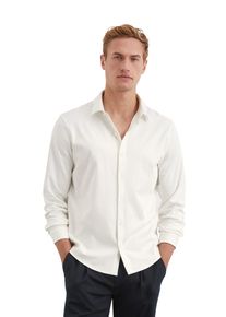 Marc O'Polo MARC O'POLO Herren Langarm-Poloshirt "aus reiner Bio-Baumwolle", weiß, casual, Gr. XXXL, unifarben, Obermaterial: 100% Baumwolle, Shirts