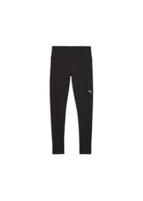 Puma Damen Trainingstights "SHAPELUXE Hochgeschnittene Leggings Damen", schwarz-weiß, Gr. L, Obermaterial: 82% Polyester, 18% Elasthan, Hosen