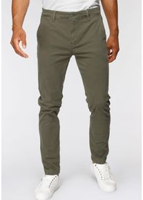 Levi's LEVI'S Herren Chinohose "LE XX CHINO SLIM TAPER", grün, casual, Gr. 38, unifarben, Web, Obermaterial: 98% Baumwolle, 2% Elasthan, Hosen, mit