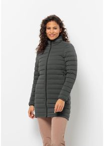 Jack Wolfskin Damen Daunenmantel "ARCADEN COAT W", grün, Gr. XS, OBERSTOFF: 84% NYLON, 16% ELASTHAN; FUTTER: 100% POLYESTER; FÜLLUNG: 90%