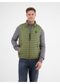 Lerros Herren Steppweste "Lerros Leichte Steppweste für Herren", grün, Gr. L, 100% Polyester, Westen