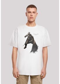 F4NT4STIC Herren T-Shirt "DC Comics Batman Arkham Shadow Stance", weiß, casual, Gr. XS, Obermaterial: 100% Baumwolle, Shirts, Print