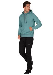 TRIGEMA Herren Jogginganzug "TRIGEMA Jogginganzug aus Biobaumwolle", grün, casual, Gr. S, 75% Baumwolle (Biobaumwolle kbA), 25% Baumwolle (recycelt),
