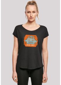 F4NT4STIC Damen T-Shirt "Big Bang Theory TV Serie ShelBot", schwarz, casual, Gr. XS, Obermaterial: 100% Baumwolle, Shirts, Damen,Premium