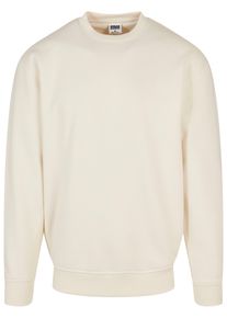 Urban Classics Herren Rundhalspullover "Urban Classics Herren Crewneck Sweatshirt", beige, casual, Gr. XXL, unifarben, 65% Baumwolle, 35% Polyester,