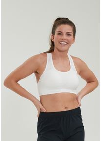 Endurance Damen Sport-BH "GEORGE", Gr. XL, weiß, 92% Polyimid, 8% Elasthan, unifarben, sportlich, BHs, mit herausnehmbaren Cups