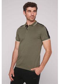 CMPD Herren Poloshirt, grün, casual, Gr. XXXL, bedruckt, Material: 100% Baumwolle, Shirts, aus Baumwolle