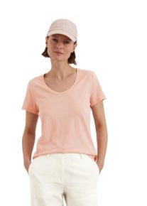 Marc O'Polo MARC O'POLO Damen T-Shirt "aus Organic Cotton Single Jersey"chalky peach, Basic, Gr. XS, unifarben, Obermaterial: 100% Baumwolle, Shirts