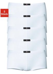 H.I.S. H.I.S Damen Panty, Gr. 34, weiß, Jersey, Obermaterial: 95% Baumwolle, 5% Elasthan, unifarben, Unterhosen, aus elastischer Baumwoll-Qualität