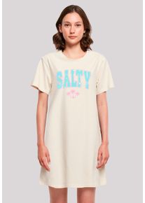 F4NT4STIC Damen T-Shirt "Beach Summer Vacation Salty", weiß, casual, Gr. XL, Obermaterial: 100% Baumwolle, Shirts, Premium Qualität