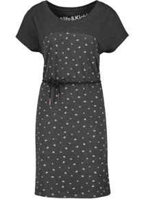 alife and kickin ALIFE & KICKIN Damen Blusenkleid "Damen ClarinaAK B", grau, Gr. XS, 65% Baumwolle 35% Polyester, Kleider