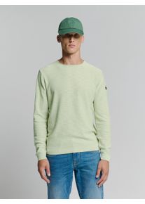 NO EXCESS Herren Rundhalspullover "NO EXCESS Pullover mit Rundhalsausschnitt", grün, Gr. XXL, 100% baumwolle, Pullover