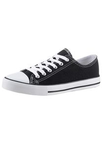 ANISTON SHOES Damen Sneaker, Gr. 37, schwarz, Textil, sportlich, Schuhe, Freizeitschuh, Schnürschuh - NEUE KOLLEKTION