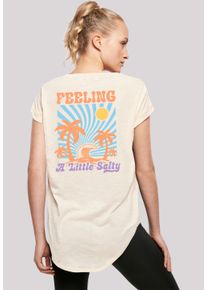 F4NT4STIC Damen T-Shirt "Feeling a Little Salty Summer", weiß, casual, Gr. XXL, Obermaterial: 100% Baumwolle, Shirts, Premium Qualität