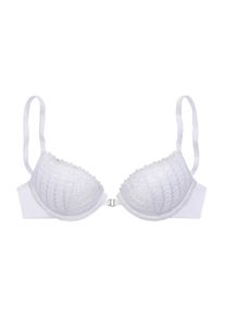 s.Oliver Damen Push-up-BH, Gr. 90, weiß, Microtouch, Obermaterial: 60% Polyamid, 35% Polyester, 5% Elasthan, feminin, BHs, mit praktischem