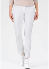 Stehmann Damen Stretch-Hose "INA", weiß, casual, Gr. 40, unifarben, Web, Obermaterial: 72% Viskose, 25% Polyamid, 3% Elasthan, Hosen, mit Stretch