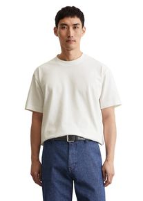 Marc O'Polo MARC O'POLO Herren T-Shirt "aus schwerem Bio-Baumwoll-Jersey", weiß, Basic, Gr. XL, unifarben, Obermaterial: 100% Baumwolle, Shirts