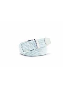 MEYER Damen Stretchgürtel "Gürtel", weiß, casual, Gr. 115, bedruckt, Materialmix, Gürtel, im farbenfrohen Design