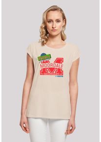 F4NT4STIC Damen T-Shirt "Sex Education Moordale M Collage", weiß, casual, Gr. 5XL, Obermaterial: 100% Baumwolle, Shirts, Premium Qualität