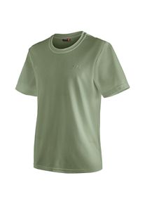 Maier Sports Herren Funktionsshirt "Walter", grün, Gr. XL, 100% Polyester, Shirts, Herren T-Shirt, rundhals pique Outdoorshirt, schnelltrocknend