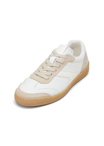 Marc O'Polo MARC O'POLO Herren Sneaker "aus edlem Rindleder", Gr. 44, weiß, Obermaterial: 100% Leder (Rind), Schuhe