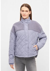 Derbe Damen Fleecejacke "Quiltholm", lila, modisch, Gr. 46, Obermaterial: 100% Polyester; Füllung: 100% Polyester; Futter: 100% Polyester, Jacken,