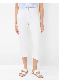 Brax Damen 5-Pocket-Jeans "Style MARY C", weiß, Gr. 72, 45% Baumwolle, 44% Lyocell, 9% Elastomultiester, 2% Elasthan, Jeans