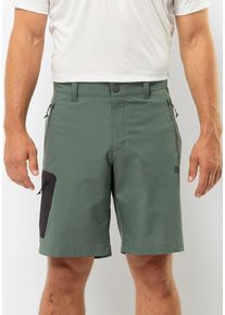 Jack Wolfskin Herren Shorts "ACTIVE TRACK SHORTS M", grün, Gr. 46, OBERSTOFF: 100% POLYESTER LINING: 100% POLYESTER, Hosen
