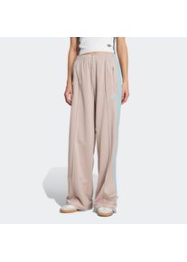 Damen Sporthose "FIREBIRD TP"wonder taupe, blau glow, sportlich, Gr. XXL, adidas originals, Obermaterial: 100% Polyester, Hosen