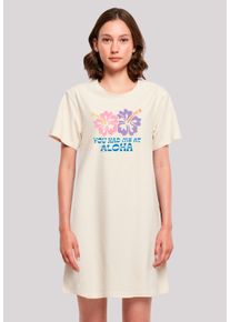 F4NT4STIC Damen T-Shirt "You had me at Aloha", weiß, casual, Gr. M, Obermaterial: 100% Baumwolle, Shirts, Premium Qualität