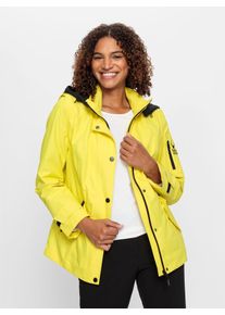 Casual Looks Damen Funktionsjacke, grün, Gr. 18, unifarben, 100% Polyester, Kapuzenfutter:100% Polyester, Wattierung:100% Polyester, Jacken