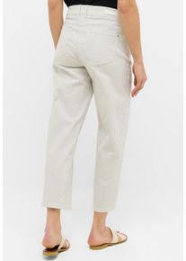 Angels Damen 7/8-Hose "LINN", grün, casual, Gr. 34, gestreift, Web, Obermaterial: 89% Baumwolle, 8% Polyester, 3% Elasthan, Hosen