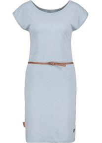 alife and kickin ALIFE & KICKIN Damen Jerseykleid "Damen ElliAK", blau, Gr. XL, 65% Baumwolle 35% Polyester, Kleider
