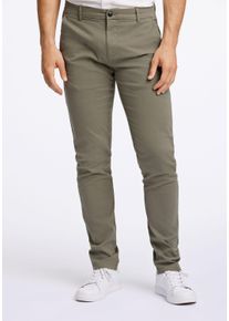 LINDBERGH Herren Chinos "LINDBERGH Chino, Chinos", grün, Gr. 30, Oberstoff: 98% Baumwolle, 2% Elasthan, Hosen