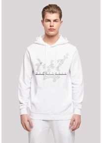 F4NT4STIC Herren Kapuzenpullover "Looney Tunes Basketball Bugs", weiß, casual, Gr. S, Obermaterial: 50% Baumwolle, 50% Polyester, Pullover, Print