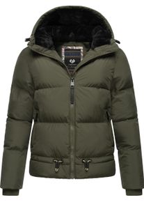 Ragwear Damen Steppjacke "Briony", grün, casual, Gr. XXXL, Obermaterial: 100% Polyester, Innenfutter: 100% Polyester, Wattierung: 100% Polyester,